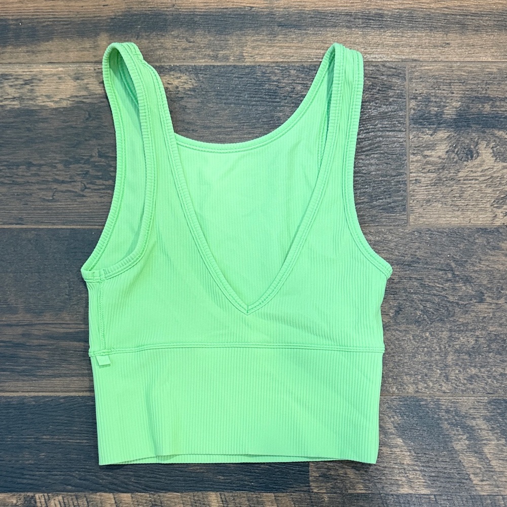 lululemon athletica Green Tank Top